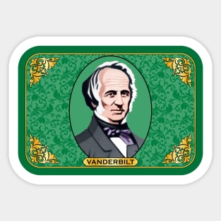 Cornelius Vanderbilt - Robber Baron Sticker